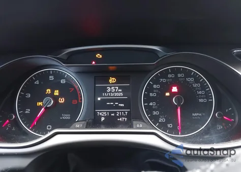 2013 Audi A4 2.0T Premium from USA, damaged, VIN WAUEFAFL5DN009570